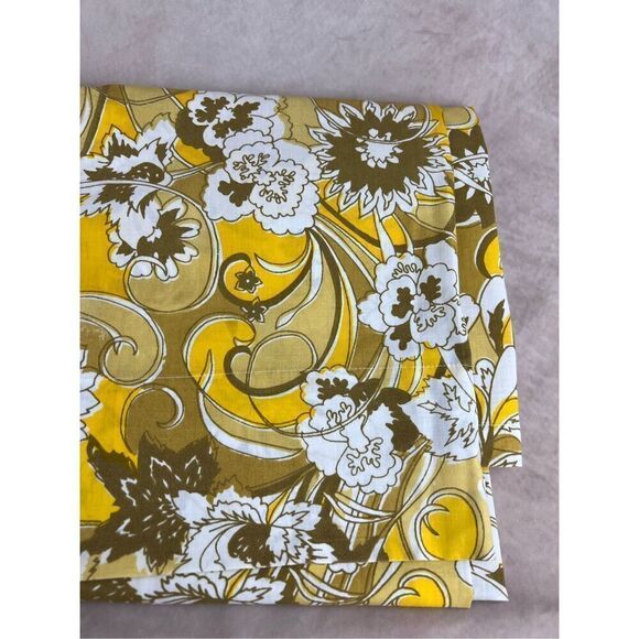 Vintage Martex Luxor Mod 70s Twin Flat Sheet - Picture 3 of 7